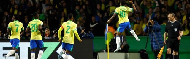 英雄联盟直播-罗德里戈建功 巴西1球小胜厄瓜多尔 从第6升至第4